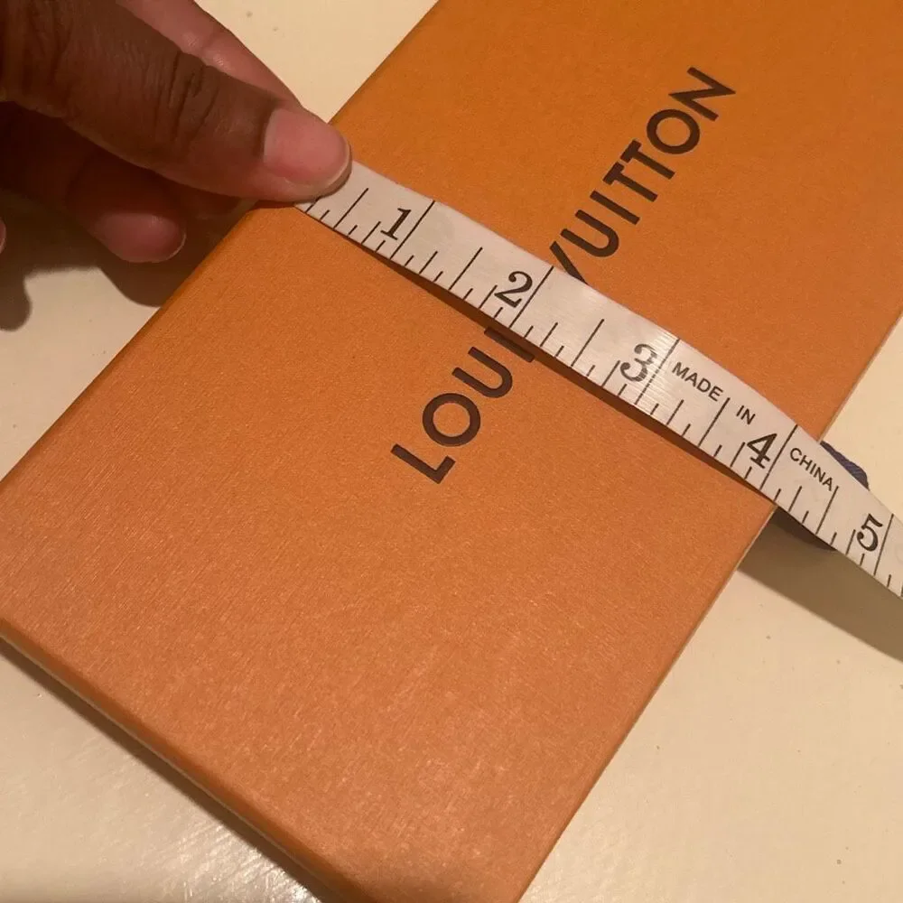 Louis Vuitton Drawer Gift Box With Leather Pull Tab Yellow Luxury Storage Decor